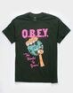 OBEY Globe Grab Mens Tee image number 1