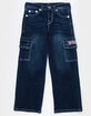 TRUE RELIGION Star Stitch Girls Cargo Jeans image number 1