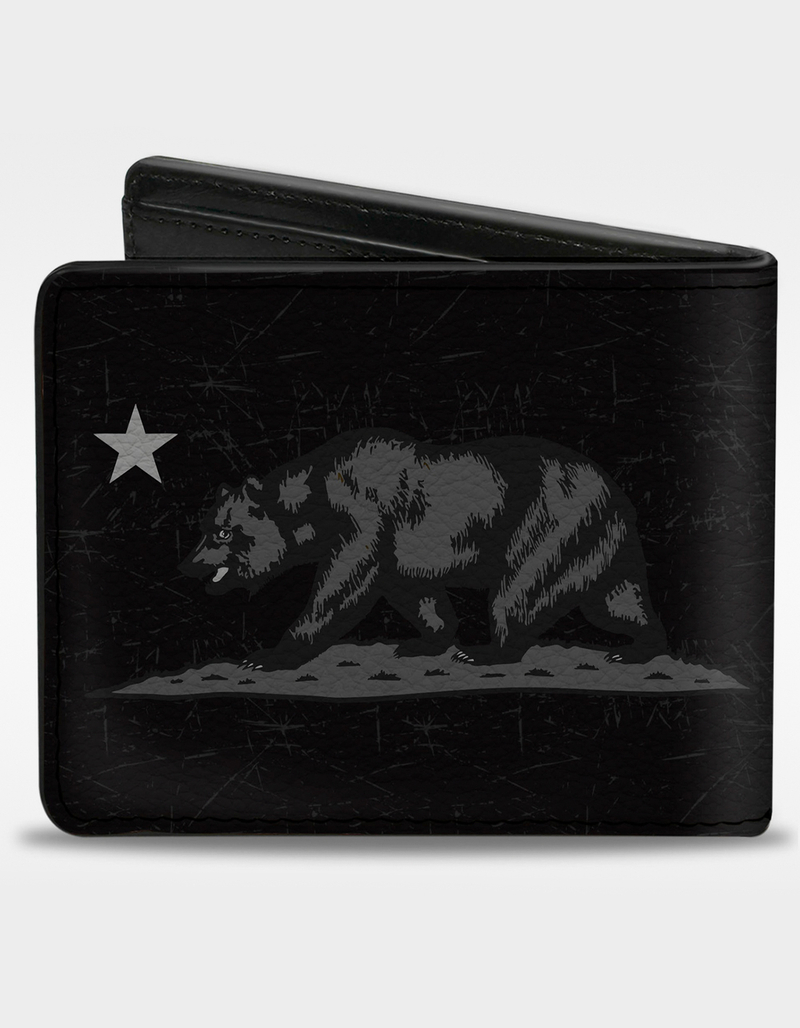 BUCKLE-DOWN Cali Bear Bifold Wallet image number 1