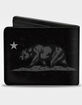 BUCKLE-DOWN Cali Bear Bifold Wallet image number 2