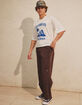 DICKIES Worn In Mens Double Knee Work Pants image number 7