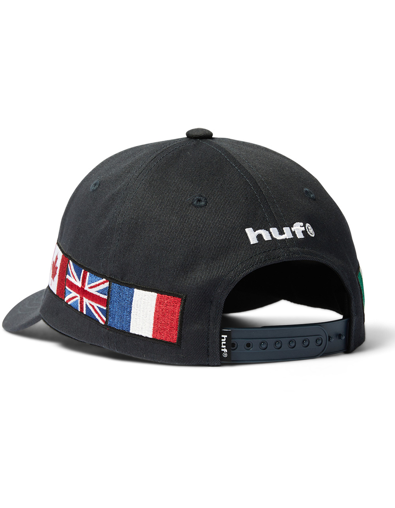 HUF x Disney Mickey Mouse Worldwide Snapback Hat image number 4