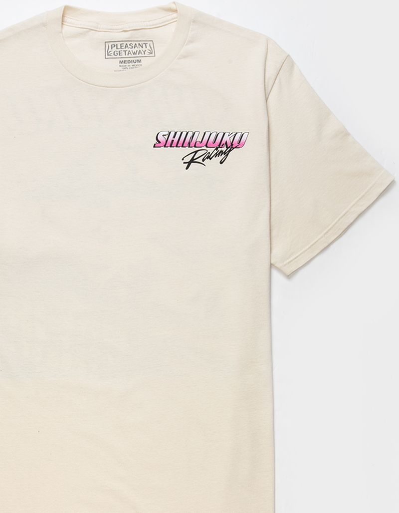 PLEASANT GETAWAY Shinjuku Racing Mens Tee image number 3