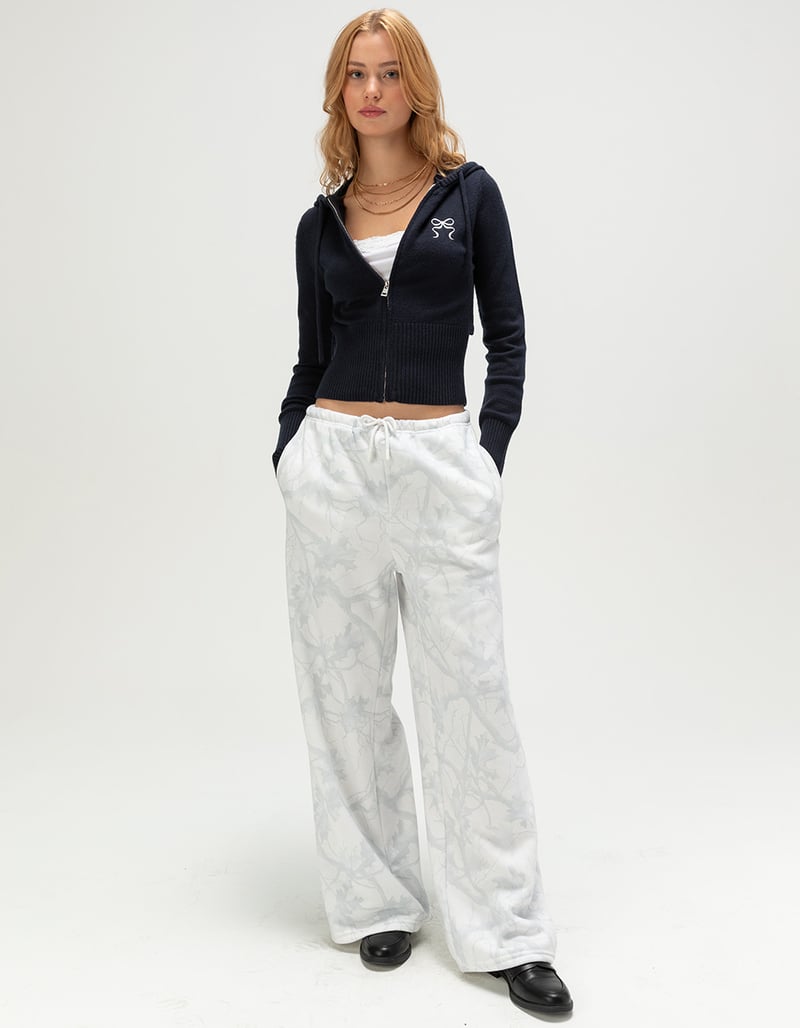 RSQ Womens Number Zip-Up Sweater image number 5