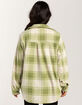 BILLABONG A/Div Forge Womens Fleece Flannel Shacket image number 4