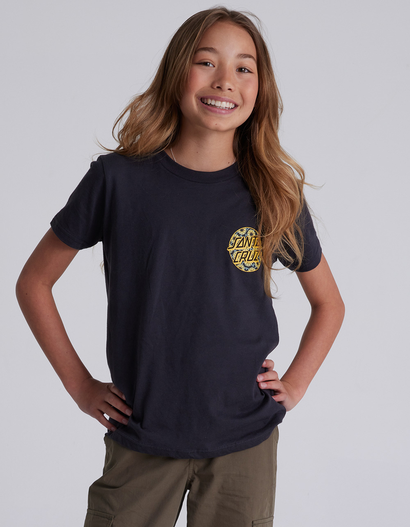 SANTA CRUZ Sunflower Dot Girls Boyfriend Tee image number 3