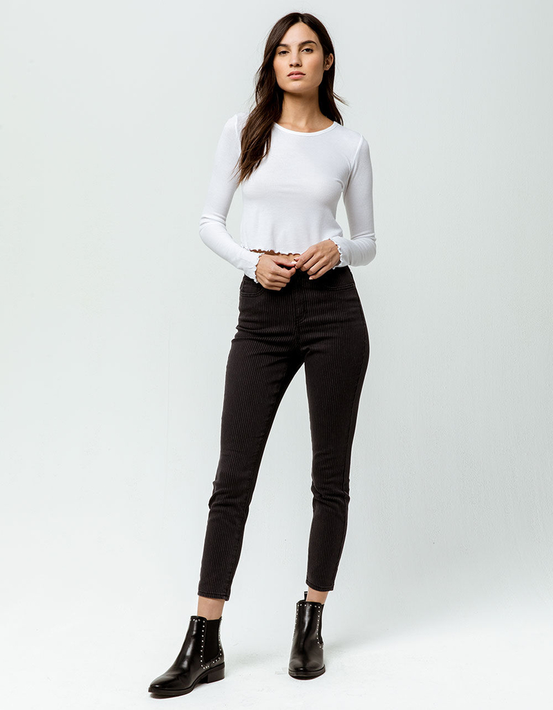 IVY & MAIN Stripe Womens Skinny Jeans image number 3