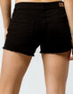 O'NEILL Cody Black Womens Ripped Denim Shorts image number 3