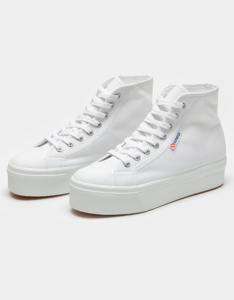 SUPERGA 2705 Hi Top Womens Platform Shoes image number 0