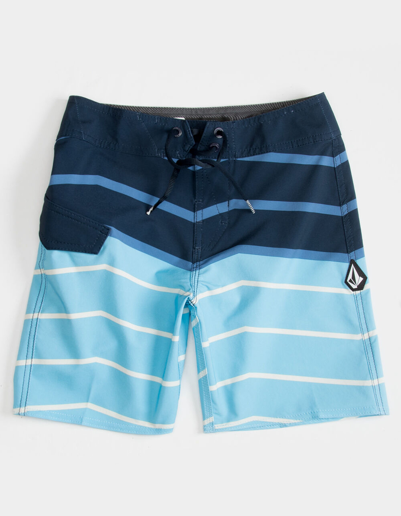 VOLCOM Mod Tech Stripe Boys Boardshorts image number 0