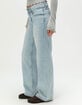 LEVI'S Superlow Loose Womens Jeans - Abraided Art image number 3