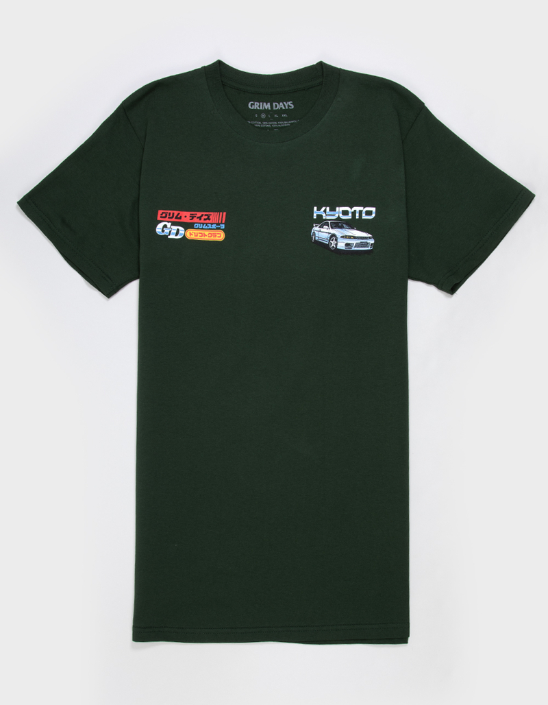 GRIM DAYS Rising Sun Mens Tee image number 1