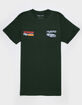 GRIM DAYS Rising Sun Mens Tee image number 2