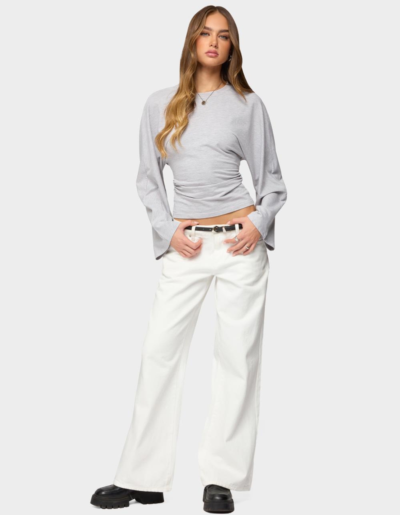 EDIKTED Charlisa Cinched Waist Top image number 3