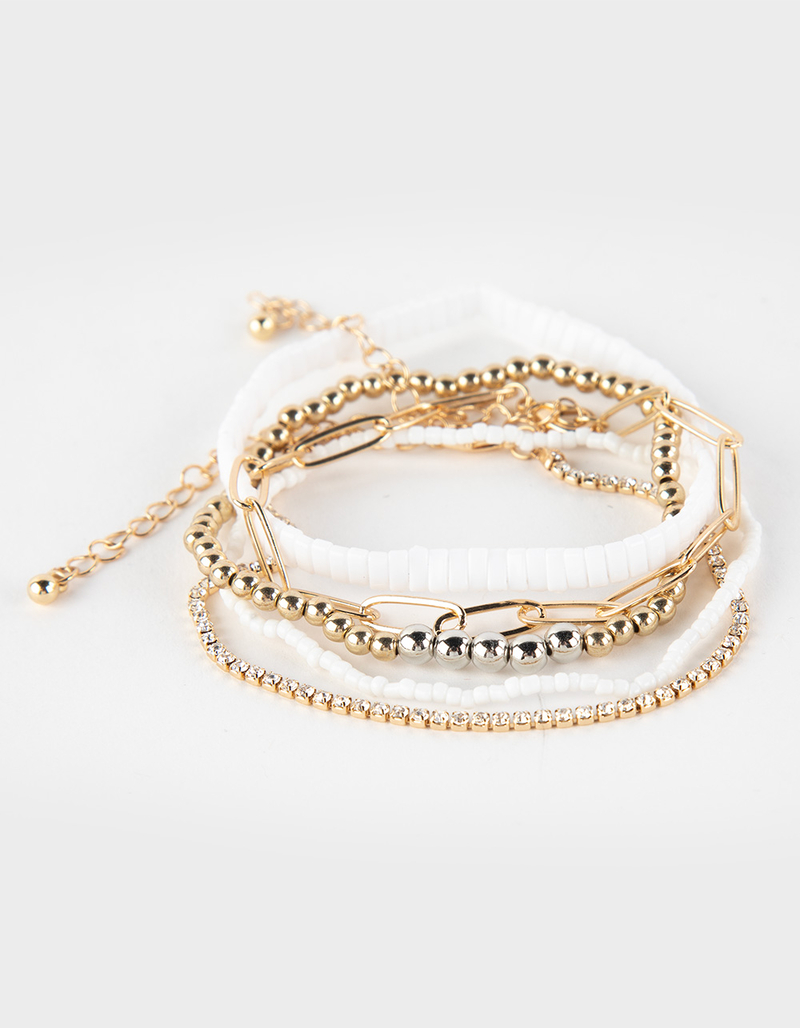 FULL TILT 5 Piece Beaded Bracelet Set image number 0