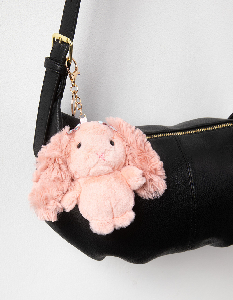 FULL TILT Plush Grumpy Bunny Bag Charm image number 3