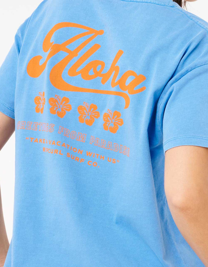 RIP CURL Aloha Womens Relaxed Tee image number 2