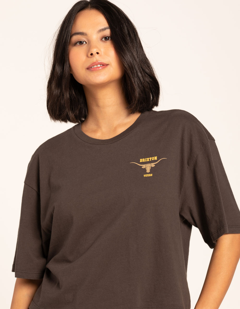 BRIXTON Skimmer Longhorn Womens Tee image number 1