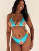 DIPPIN' DAISY'S Palm Triangle Bikini Top image number 8