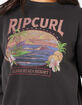 RIP CURL Sunset Womens Relaxed Crewneck Sweatshirt image number 2