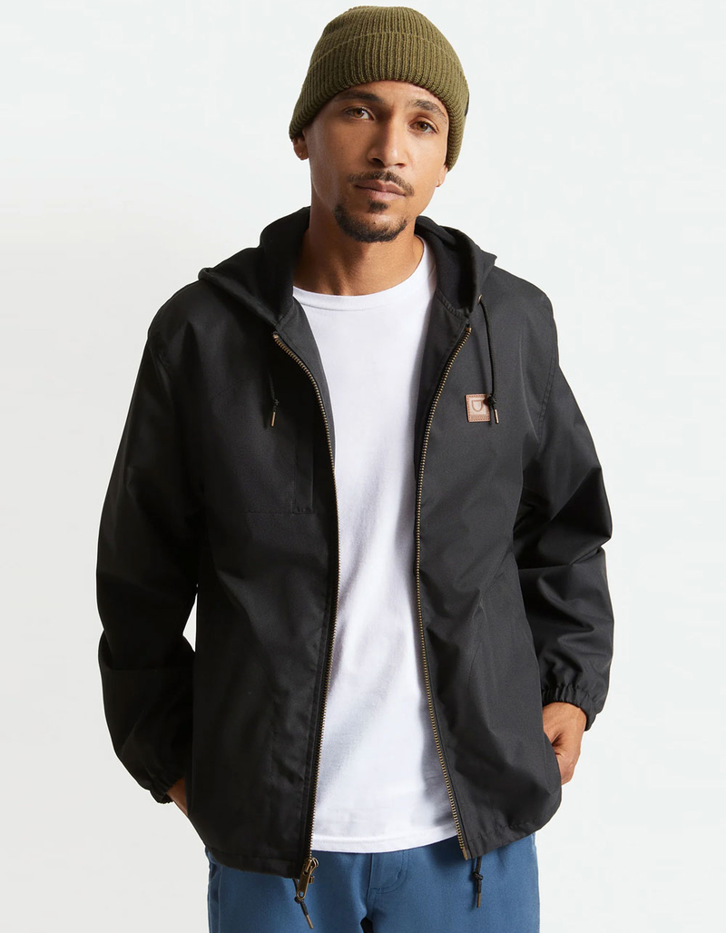 BRIXTON Claxton Beta Zip Hood Mens Jacket image number 4