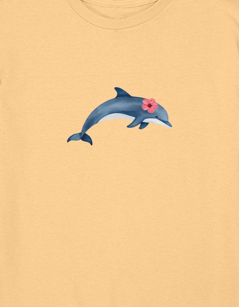 DOLPHIN Coastal Bloom Unisex Kids Tee image number 1