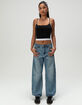 LEVI'S Premium Baggy Dad Womens Barrel Jeans - Easy Days Barrel image number 1