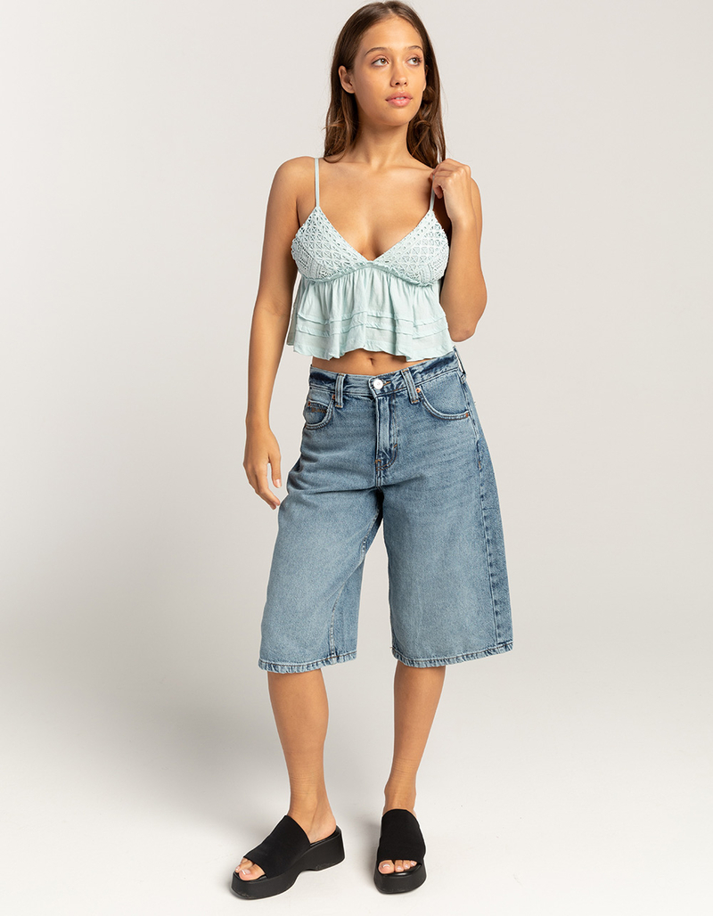 BDG Urban Outfitters Logan Womens Denim Jorts MED BLAST Tillys