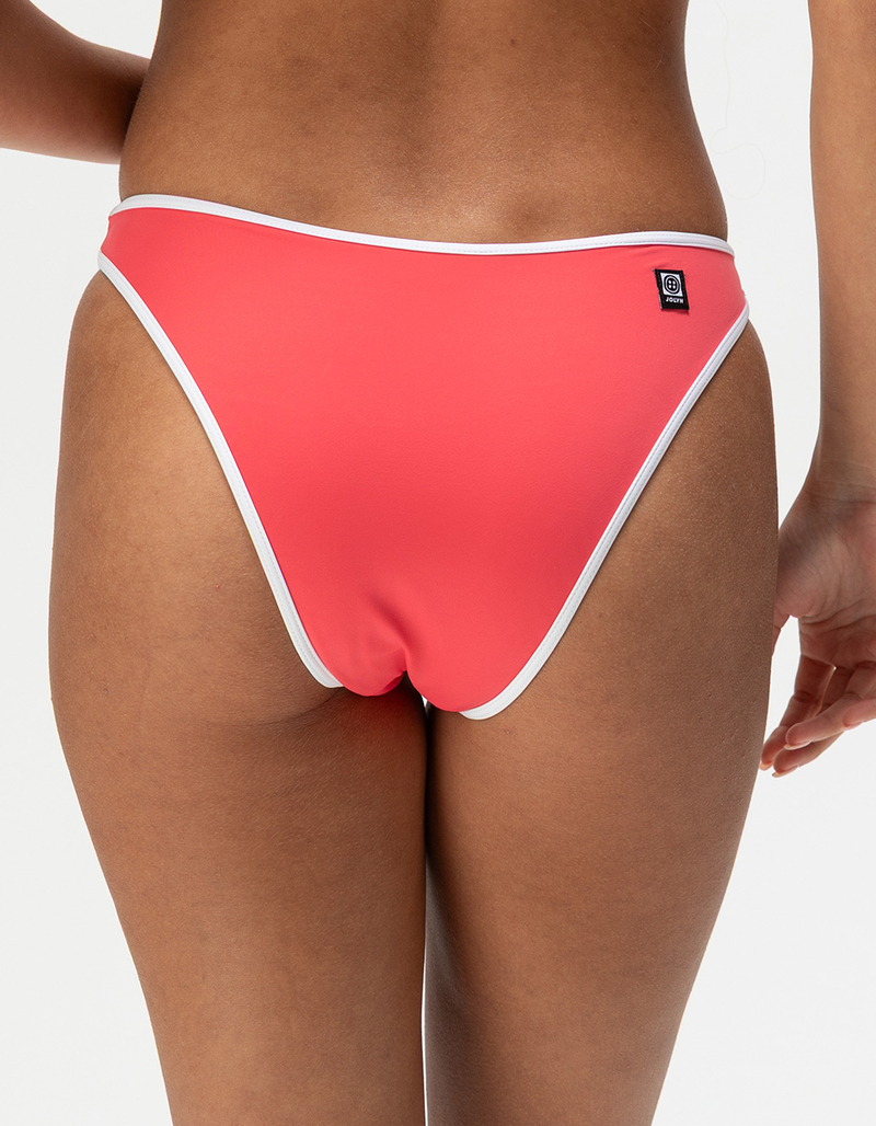 JOLYN Dina High Leg Bikini Bottoms image number 3