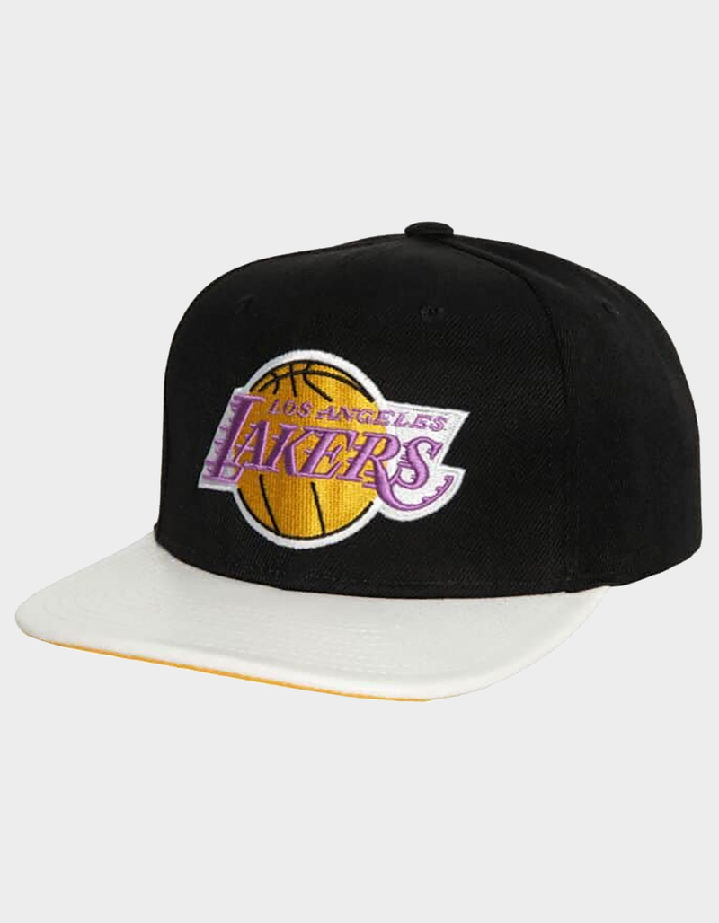 MITCHELL & NESS SSBSTS HWC Los Angeles Lakers Mens Snapback Hat image number 0