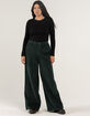 RSQ Womens Wide Leg Corduroy Pants image number 5