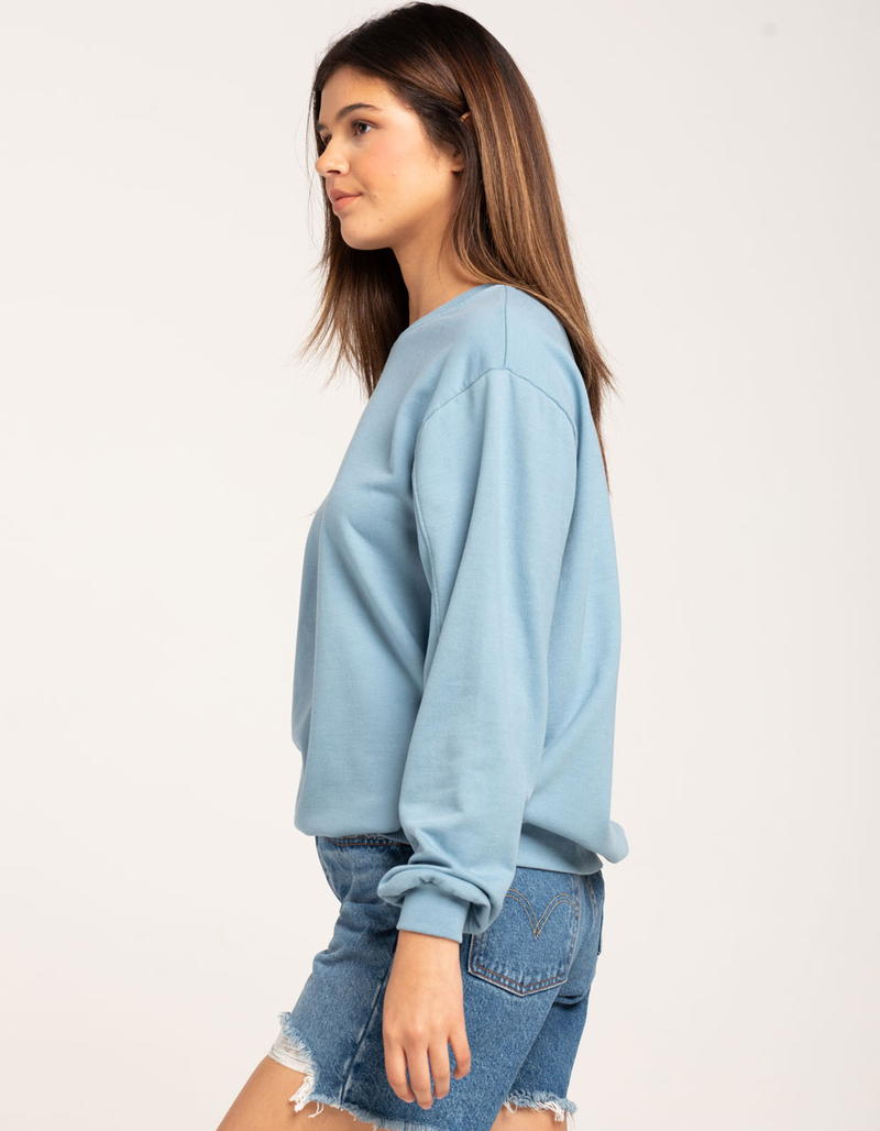 FULL TILT San Diego Womens Embroidered Crewneck Sweatshirt image number 1