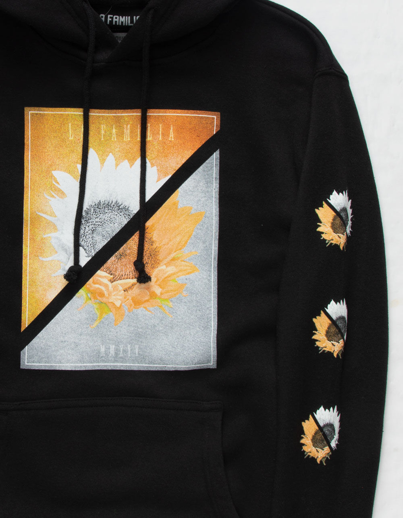 LA FAMILIA Split Sun Fleece Mens Hoodie image number 2