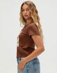 RSQ Womens 14 Baby Tee image number 3