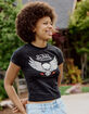 VON DUTCH Skull Womens Skimmer Tee image number 6