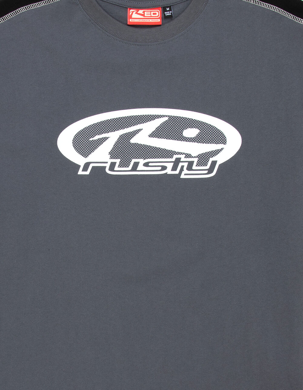 RUSTY Hit Up Mens Crop Tee - GRAY | Tillys