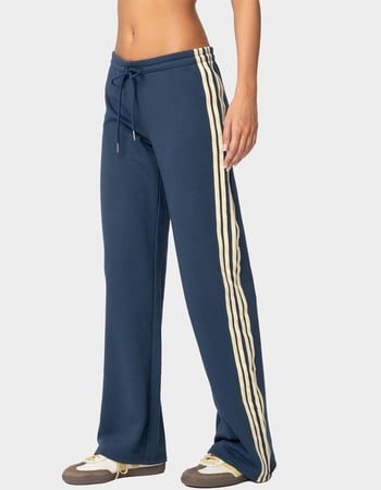 EDIKTED Averie Contrast Striped Sweatpants Primary Image