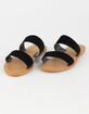 BAMBOO Double Strap Womens Sandals image number 1