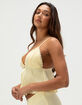 FULL TILT Womens Open Babydoll Cami image number 3