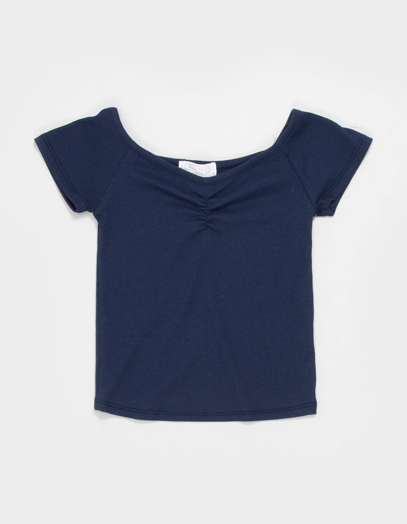 FULL TILT Essentials Girls Cinch Tee image number 0