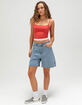 ABRAND x Rip Curl Carrie Womens Denim Shorts image number 1