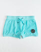 MAUI AND SONS Solid French Terry Girls Blue Shorts image number 1