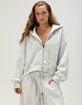 BDG Urban Outfitters Hoxton Womens Crop Zip-Up Hoodie image number 1