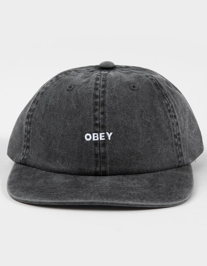 OBEY Pigment Bold 6 Panel Strapback Hat image number 1