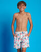 RSQ Boys Friendly Flamingo 5" Swim Shorts image number 4