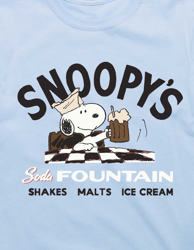 PEANUTS Snoopy's Soda Fountain Unisex Tee image number 1