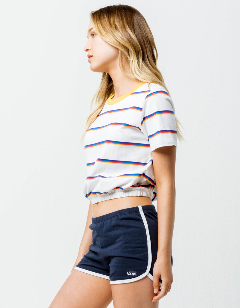 VANS Chromatic White Womens Crop Top image number 1