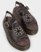 DR. MARTENS Dunnet Flower Womens Full Grain Leather Sandals image number 6