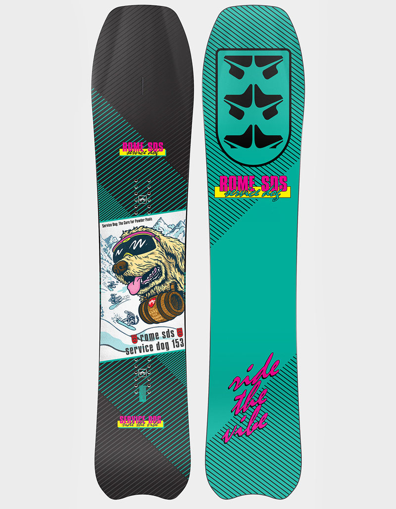 ROME Service Dog Snowboard MULTI Tillys