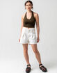 LEVI'S Womens High Rise Denim Mom Shorts image number 5